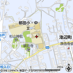 都筑区立都田小学校　はまっ子ふれあいスクール放課後キッズクラブ周辺の地図