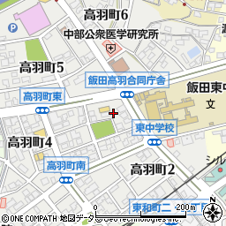 長野県飯田市高羽町3丁目4周辺の地図