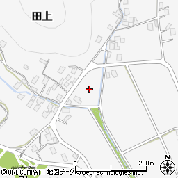 福井県三方上中郡若狭町田上周辺の地図