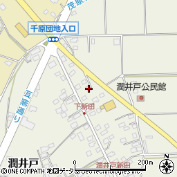 千葉県市原市潤井戸1305周辺の地図
