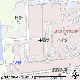 鳥取県境港市渡町3339-2周辺の地図