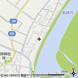 岐阜県美濃市笠神2094周辺の地図