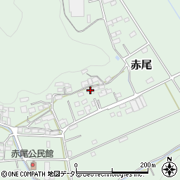 岐阜県山県市赤尾1112周辺の地図