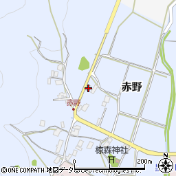 京都府舞鶴市赤野417周辺の地図