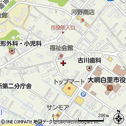 千葉県大網白里市大網93周辺の地図