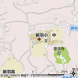 横浜市立新羽中学校周辺の地図