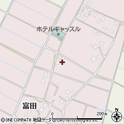 千葉県大網白里市富田1369周辺の地図