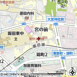 東野公民館周辺の地図