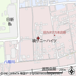 鳥取県境港市渡町3298周辺の地図