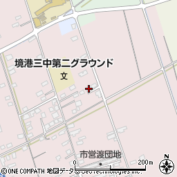 鳥取県境港市渡町2820-5周辺の地図