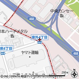 神奈川県厚木市上依知767周辺の地図
