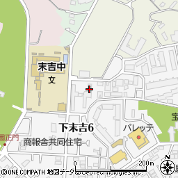 旭硝子株式会社　ソレイユ旭台周辺の地図