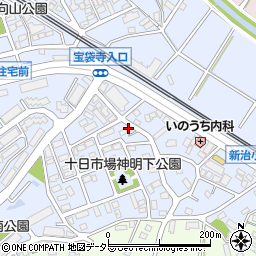 神奈川県横浜市緑区十日市場町907周辺の地図