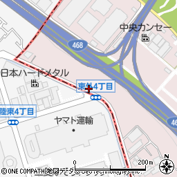 神奈川県厚木市上依知767-1周辺の地図