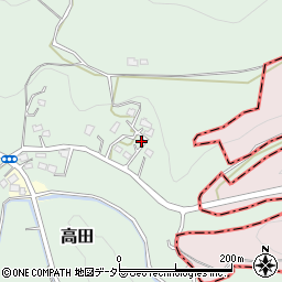 千葉県市原市高田421-1周辺の地図