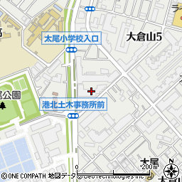 グランドメゾン大倉山弐番館周辺の地図