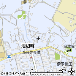 都筑区池辺町3069-5駐車場周辺の地図