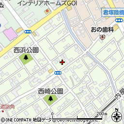 ミニストップ市原君塚店周辺の地図