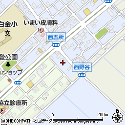 千葉県市原市西五所35周辺の地図