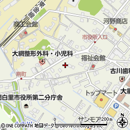 千葉県大網白里市大網143周辺の地図
