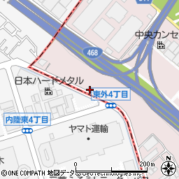 神奈川県厚木市上依知766周辺の地図