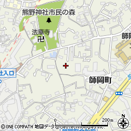 〒222-0002 神奈川県横浜市港北区師岡町の地図