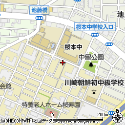 中島経師店周辺の地図