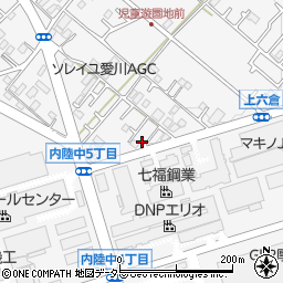 神奈川県愛甲郡愛川町中津2743-8周辺の地図