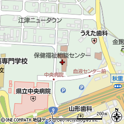 鳥取県訪問看護支援センター周辺の地図