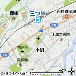 諏訪八幡神社周辺の地図