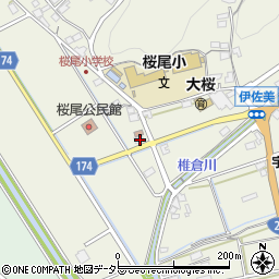 岐阜県山県市伊佐美693周辺の地図