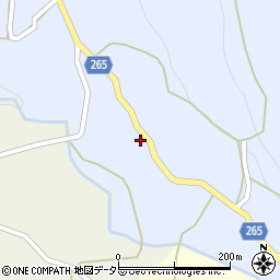 兵庫県美方郡新温泉町多子429周辺の地図