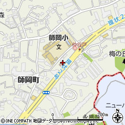 大吉大倉山店周辺の地図