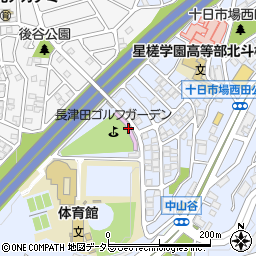 長津田ゴルフガーデン周辺の地図