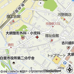 千葉県大網白里市大網142周辺の地図