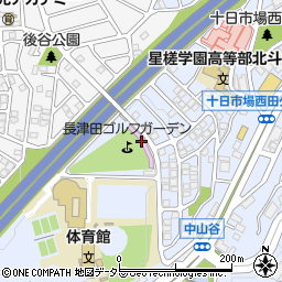 長津田ゴルフガーデン周辺の地図