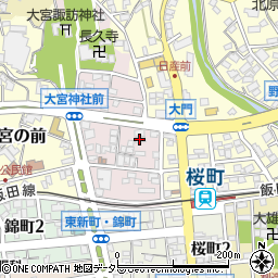 ＣＡＳＡ諏訪町周辺の地図
