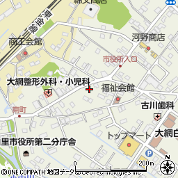 千葉県大網白里市大網139周辺の地図