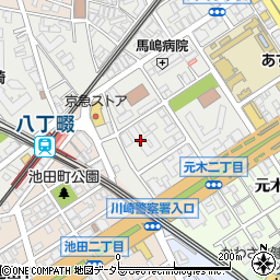 トーア川崎マンション周辺の地図