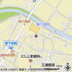 長野県下伊那郡喬木村745-4周辺の地図
