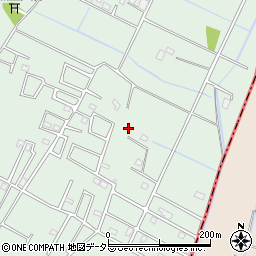 千葉県大網白里市上谷新田406-39周辺の地図