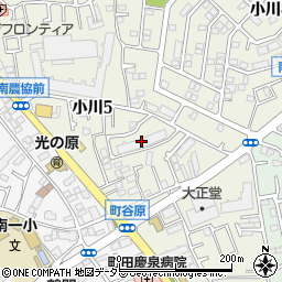 都営町田小川アパート周辺の地図