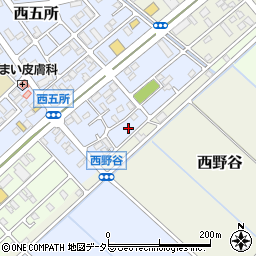 千葉県市原市西五所2周辺の地図