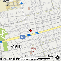 ファミリーマート境港竹内町店周辺の地図