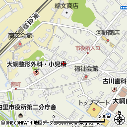 千葉県大網白里市大網123周辺の地図