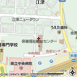 鳥取県　ナースセンター周辺の地図