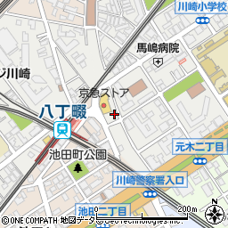 明光義塾川崎教室周辺の地図