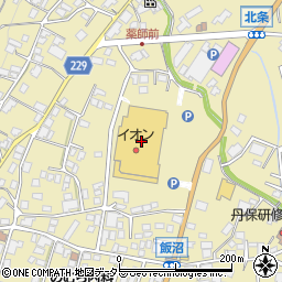 八十二銀行イオン飯田店 ＡＴＭ周辺の地図