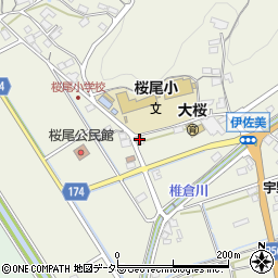 岐阜県山県市伊佐美334-2周辺の地図