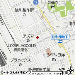 株式会社仙台銘板　横浜営業所周辺の地図